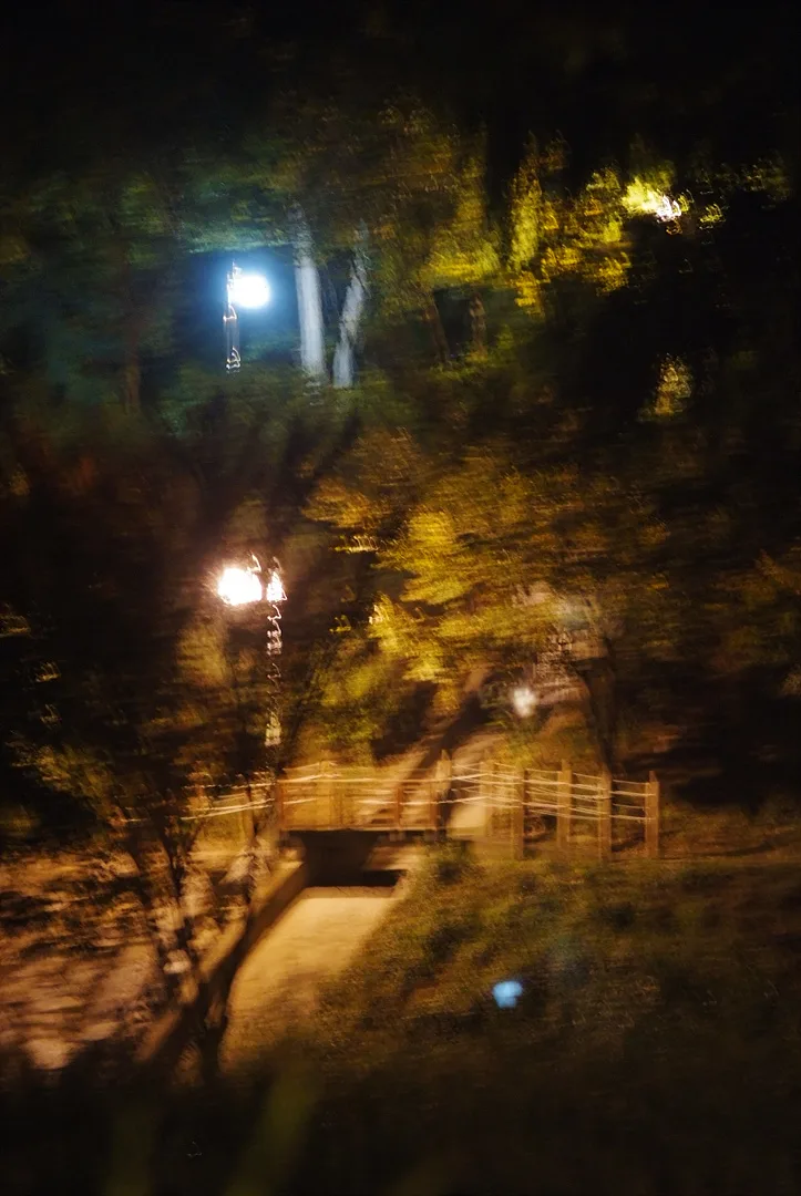 밤의 정취가 느껴지는 몽환적인 야경 산책로 · 2011-10-19