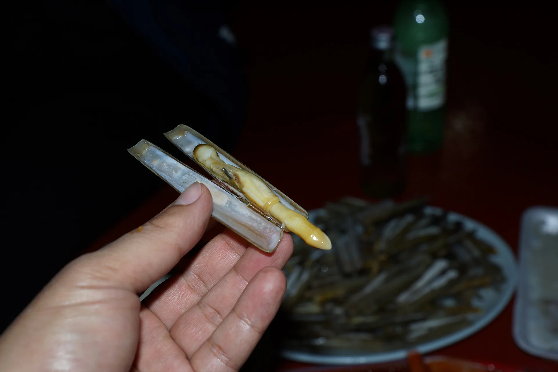 신선함이 느껴지는 쫄깃한 Razor Clam 요리 · 선유도, 군산시, 전북특별자치도, 대한민국 · 2012-05-25