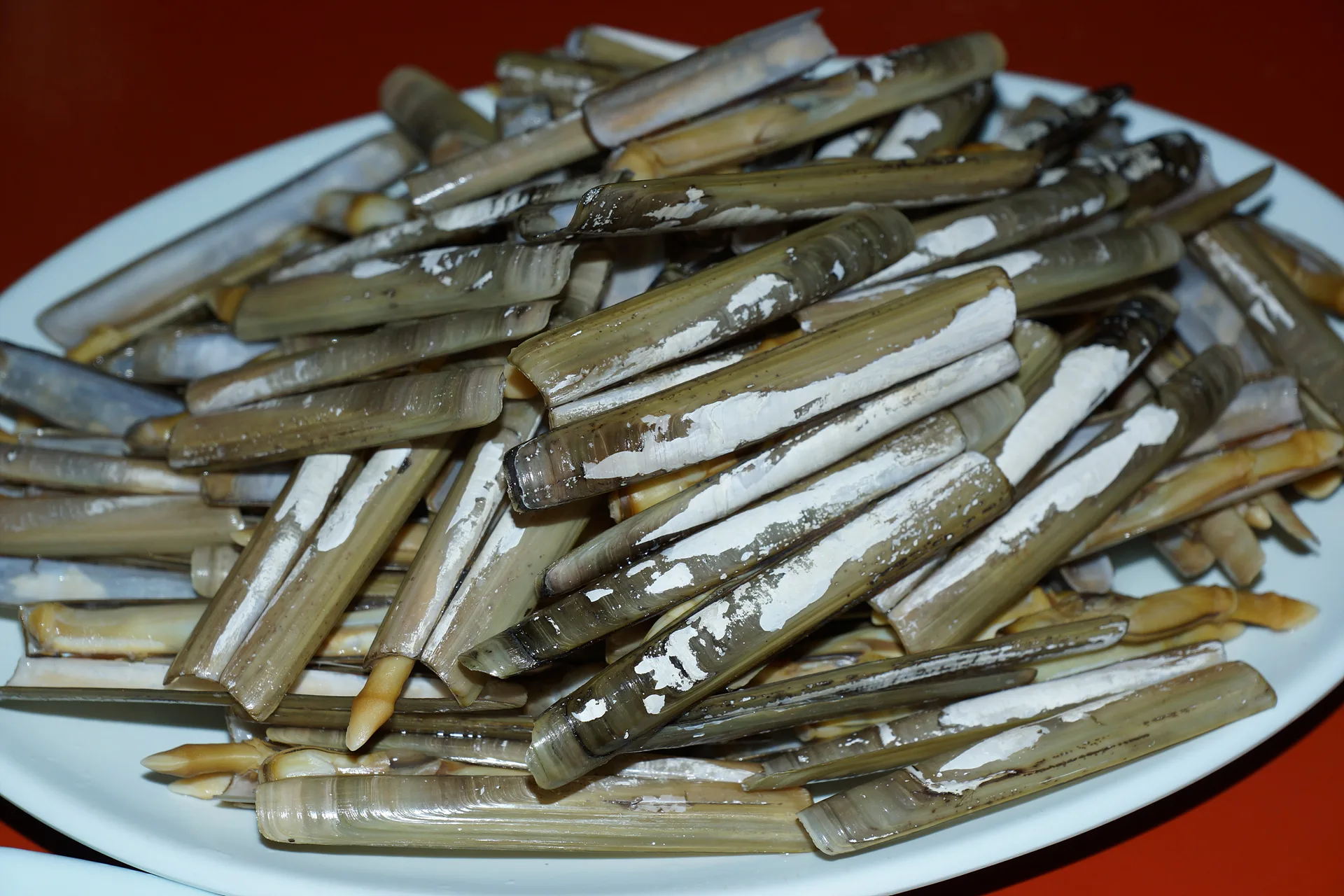 신선함이 가득한 제철 Razor Clam 요리 · 선유도, 군산시, 전북특별자치도, 대한민국 · 2012-05-25