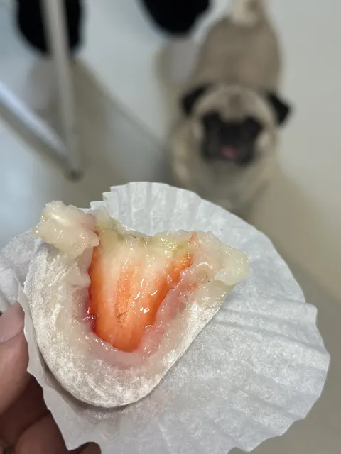 달콤한 유혹, 상큼한 딸기 찹쌀떡 디저트